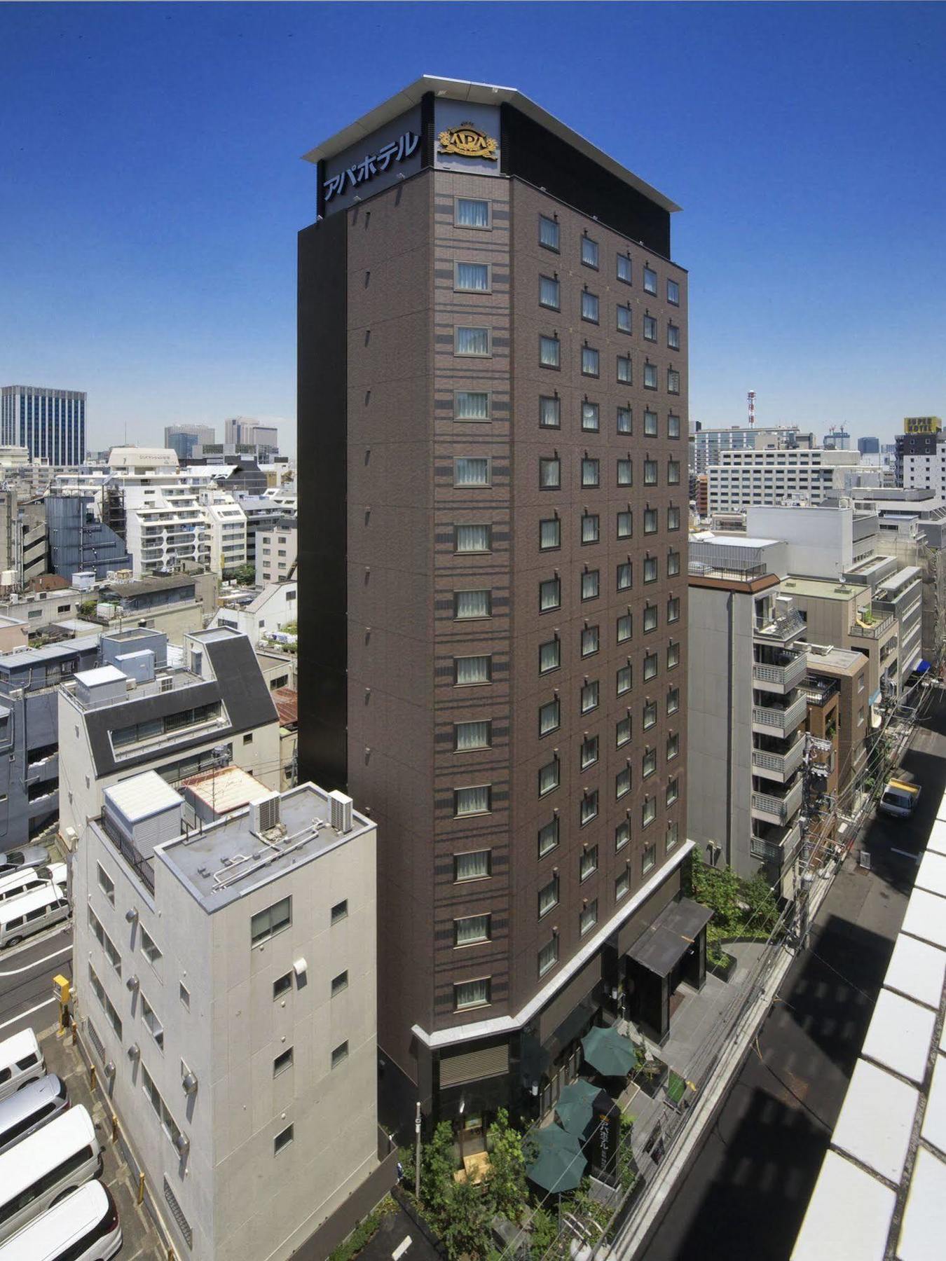 Apa Hotel Shimbashi Onarimon Токио Экстерьер фото