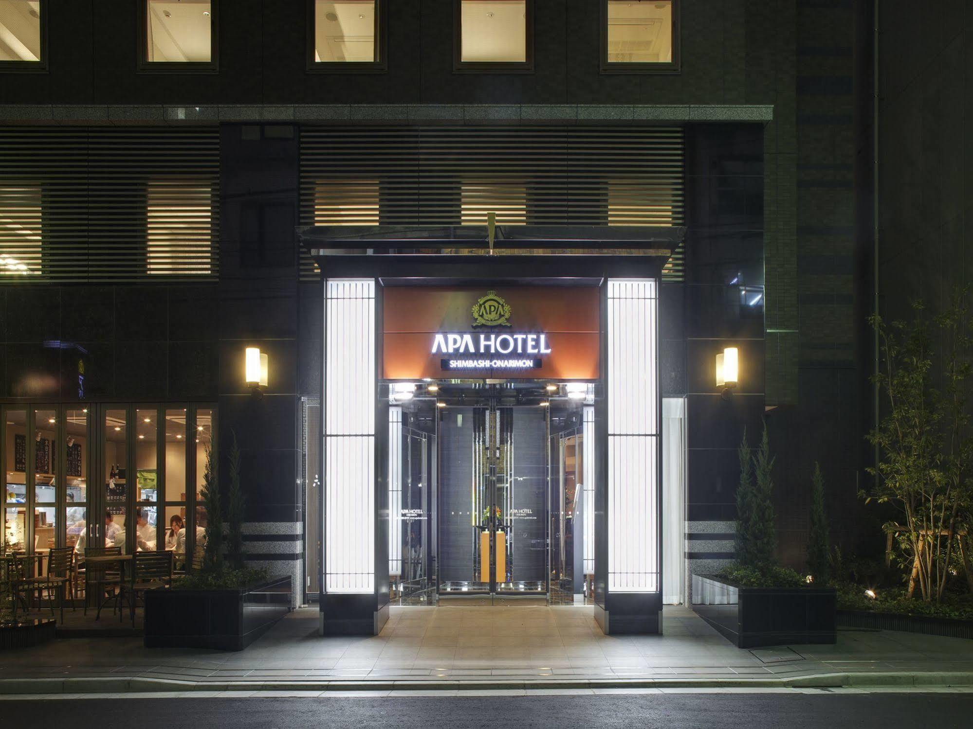 Apa Hotel Shimbashi Onarimon Токио Экстерьер фото
